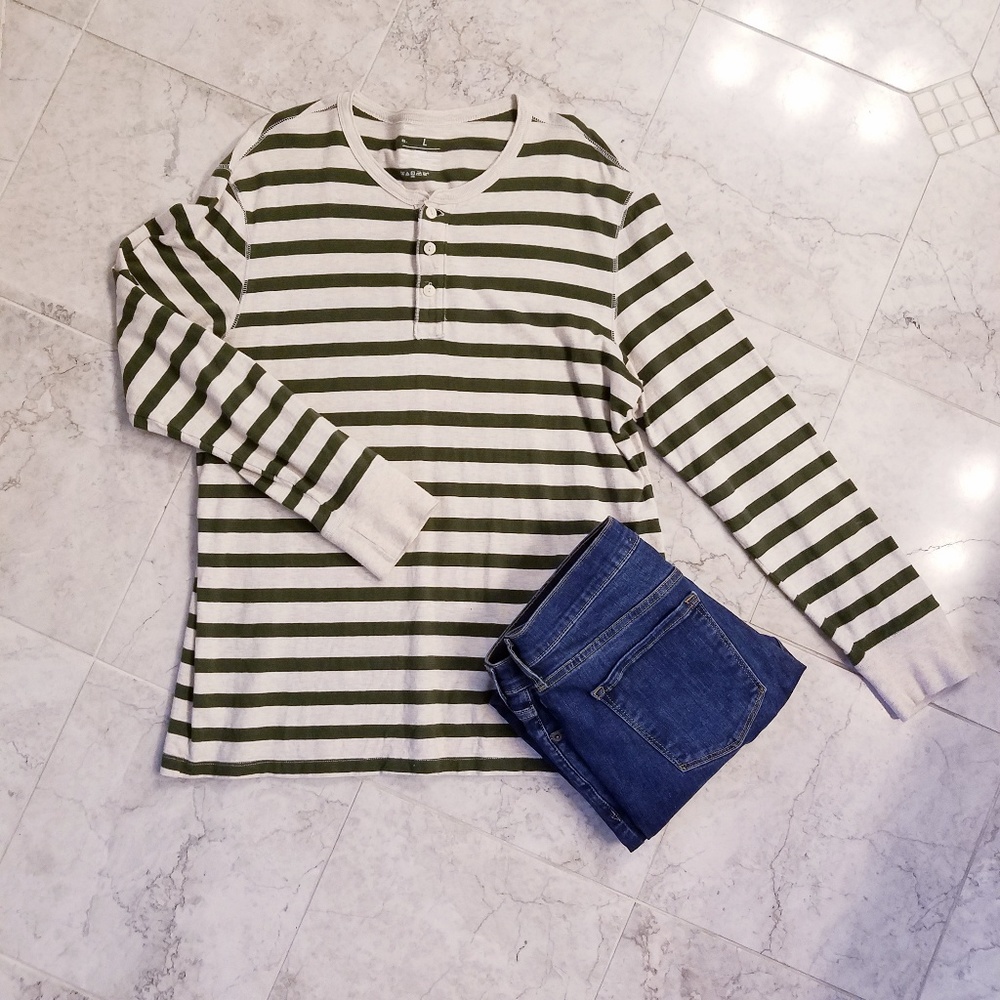😊 GAP Henley Shirt!
